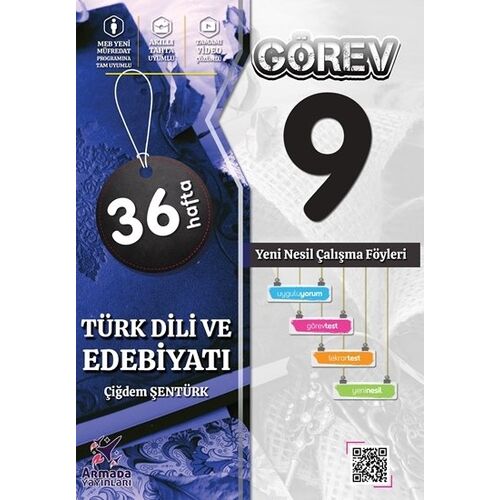 Armada 9. Sınıf Görev Türk Dili ve Edebiyatı Yeni Nesil Çalışma Föyleri