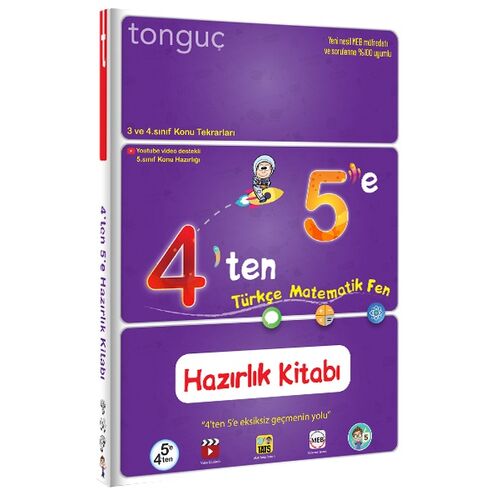 4’ten 5’e Hazırlık Kitabı Tonguç Akademi
