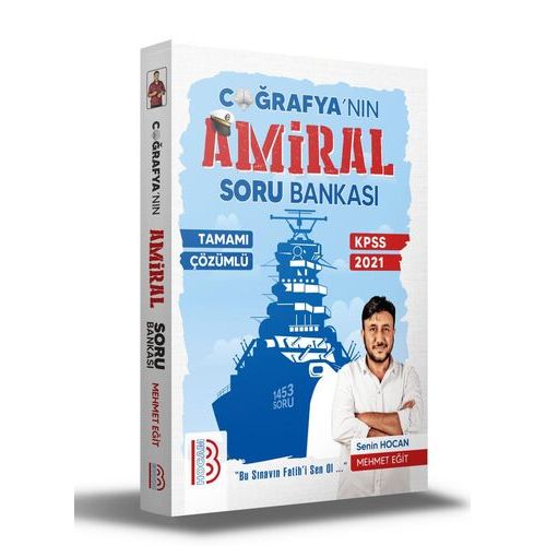 Benim Hocam 2021 KPSS Çözümlü Amiral Coğrafya Soru Bankası
