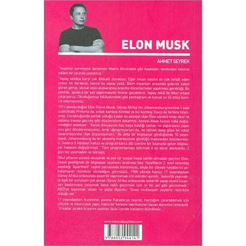 Elon Musk (Biyografi) Maviçatı Yayınları