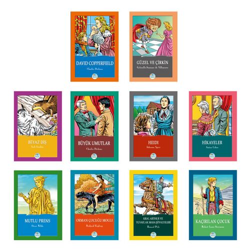 Dünya Çocuk Klasikleri 10 Kitap Seti-5 Maviçatı Yayınları