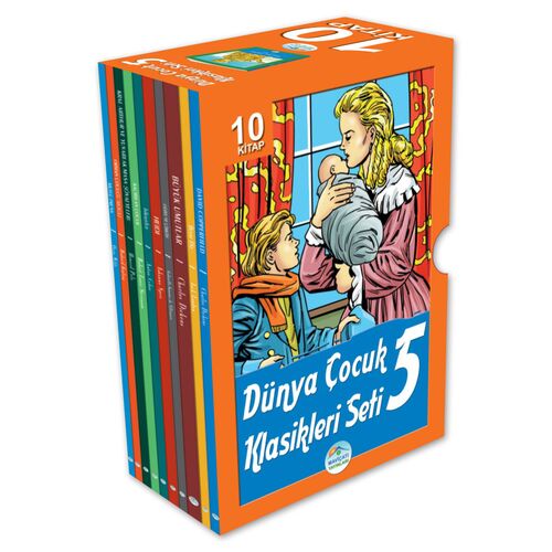 Dünya Çocuk Klasikleri 10 Kitap Seti-5 Maviçatı Yayınları