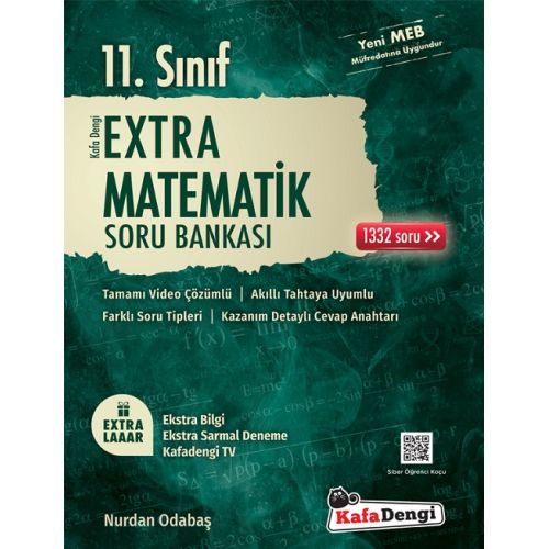 11. Sınıf Matematik Extra Soru Bankası Kafadengi Yayınları