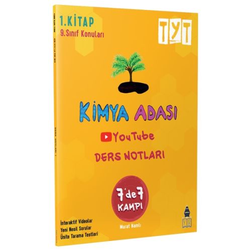 YKS TYT Kimya 7 de 7 Kampı Ders Notları 1. Kitap Kimya Adası Tonguç Akademi