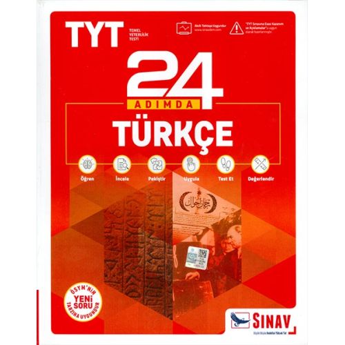 TYT 24 Adımda Türkçe Sınav Yayınları