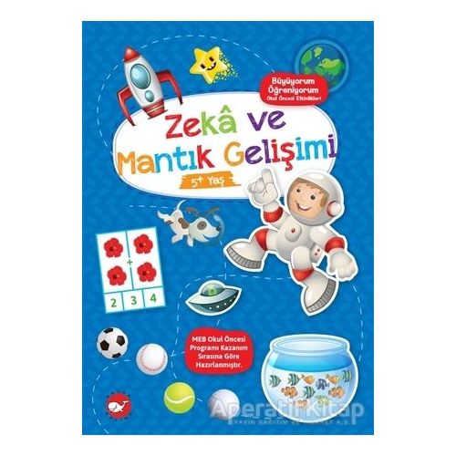 Zeka ve Mantık Gelişimi 5+ Yaş - Büyüyorum Öğreniyorum Okul Öncesi Etkinlikleri