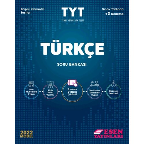 Esen 2022 TYT Türkçe Soru Bankası