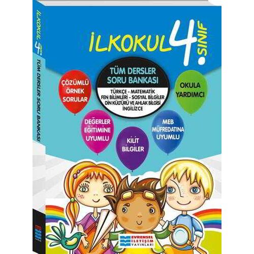 4. Sınıf Tüm Dersler Soru Bankası - Kolektif - Evrensel İletişim Yayınları