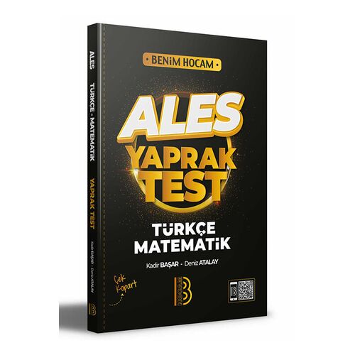 Benim Hocam 2022 ALES Türkçe - Matematik Yaprak Test