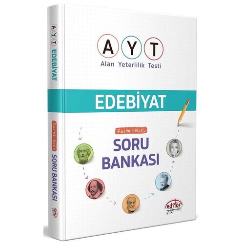 Editör AYT Edebiyat Resimli Notlu Soru Bankası