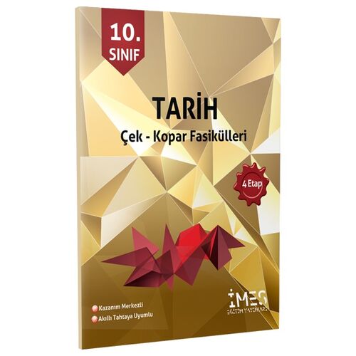 10. Sınıf Tarih Çek Kopar Fasikülleri İmes Yayınları