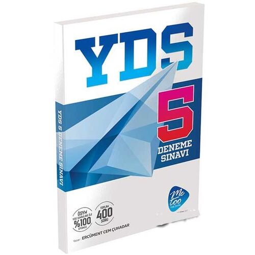 YDS 5 Deneme Sınavı Me Too Publishing