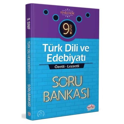 Editör 9. Sınıf Türk Dili ve Edebiyatı Özetli Lezzetli Soru