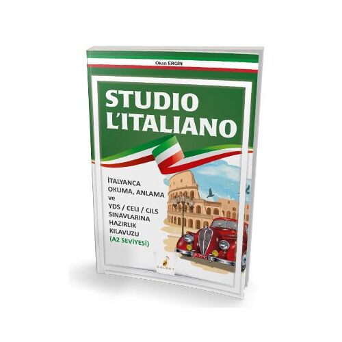 Pelikan Yayınları Studio Litaliano A2 Seviyesi - Okan Ergin - Pelikan Tıp Teknik Yayıncılık