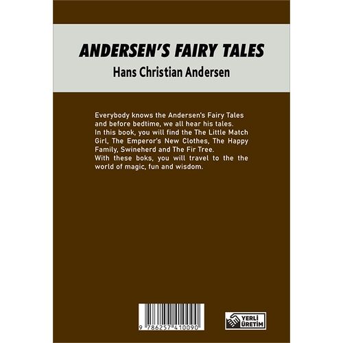 Andersens Fairy Tales - Hans Christian Andersen (Stage -1) Biom Yayınları