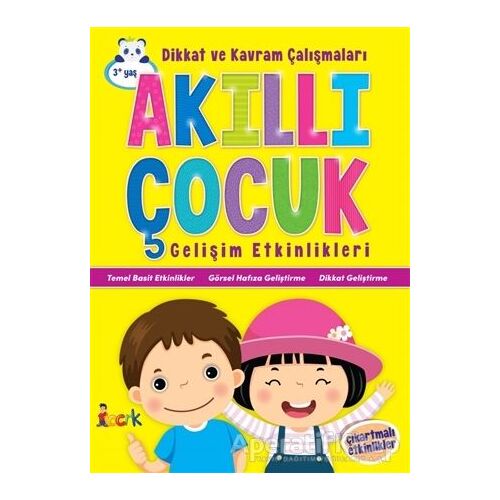 Dikkat ve Kavram Çalışmaları - Akıllı Çocuk - Kolektif - Bıcırık Yayınları