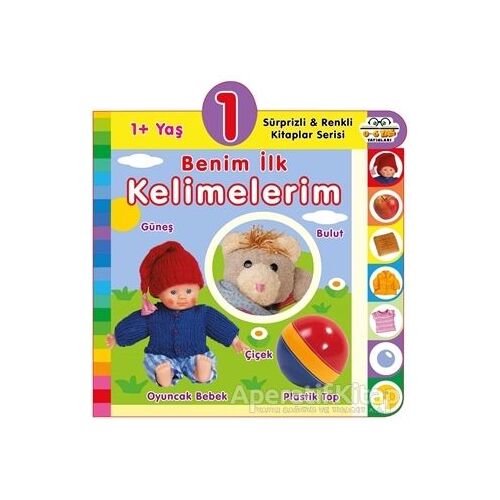 1+ Yaş Benim İlk Kelimelerim - Kolektif - 0-6 Yaş Yayınları