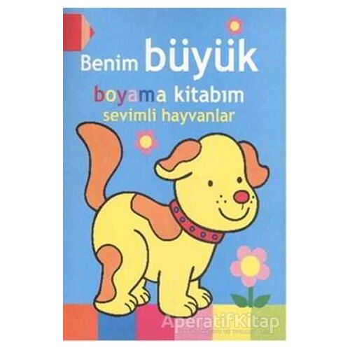 Benim Büyük Boyama Kitabım - Sevimli Hayvanlar - Kolektif - Parıltı Yayınları