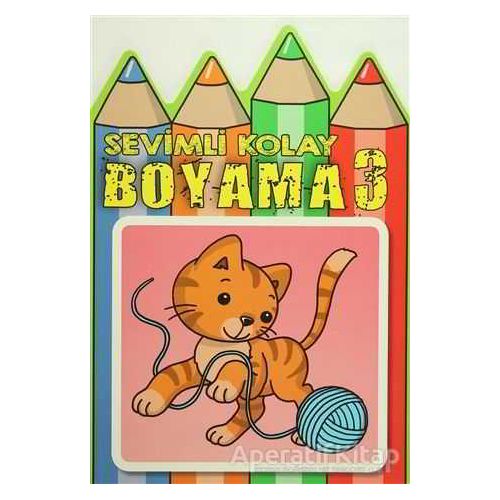 Sevimli Kolay Boyama 3 - Kolektif - Parıltı Yayınları