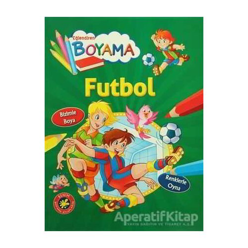 Eğlendiren Boyama - Futbol - Kolektif - Parıltı Yayınları