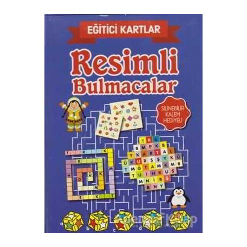 Eğitici Kartlar - Resimli Bulmacalar - Kolektif - Teleskop Popüler Bilim