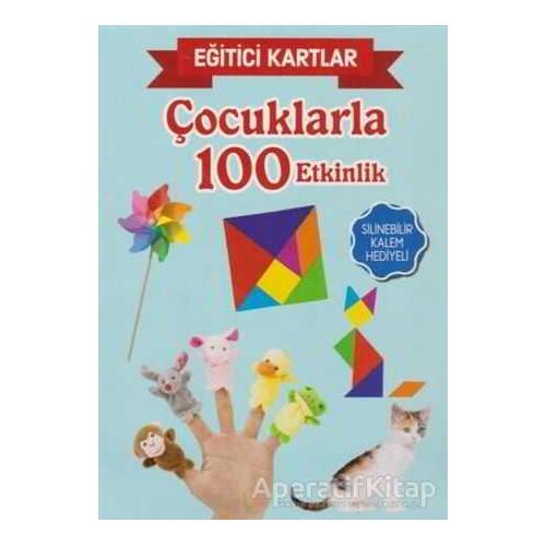 Eğitici Kartlar - Çocuklarla 100 Etkinlik - Kolektif - Teleskop Popüler Bilim