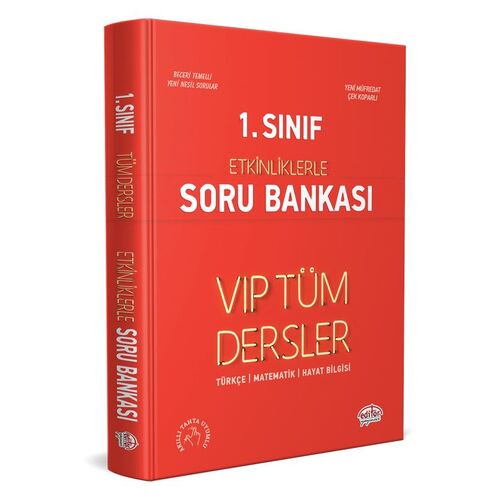 Editör 1.Sınıf VIP Tüm Dersler Etkinliklerle Soru Bankası
