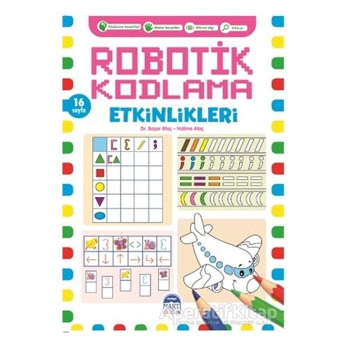 Robotik Kodlama Etkinlikleri - 6 - Başar Ataç - Martı Çocuk Yayınları
