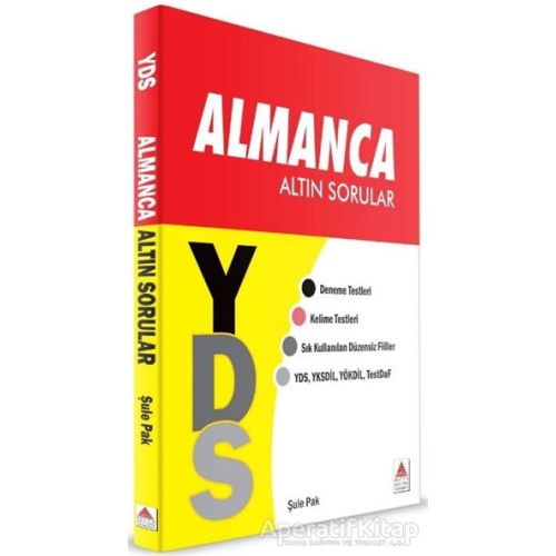 YDS Almanca Altın Sorular - Şule Pak - Delta Kültür Yayınevi