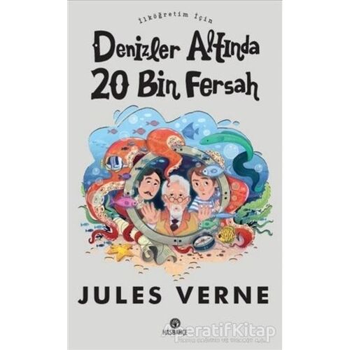 İlköğretim İçin Denizler Altında 20 Bin Fersah - Jules Verne - Hasbahçe