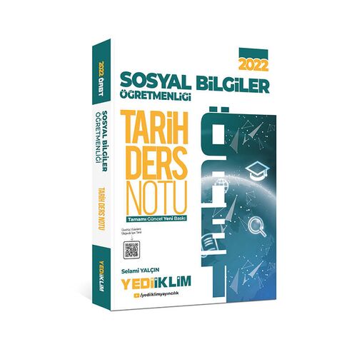 Yediiklim 2022 ÖABT Sosyal Bilgiler Öğretmenliği Tarih Ders Notu