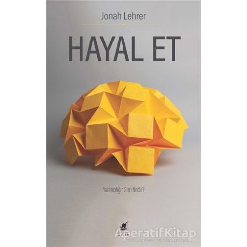 Hayal Et - Jonah Lehrer - Ayrıntı Yayınları