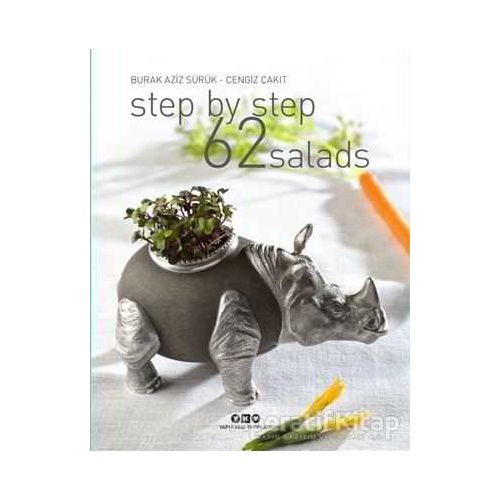 Step By Step 62 Salads - Burak Aziz Sürük - Yapı Kredi Yayınları