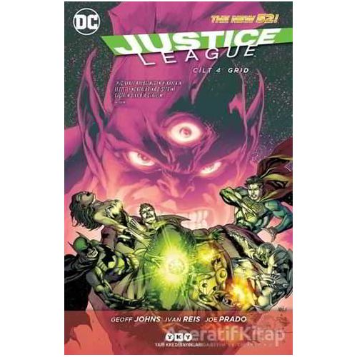 Justice League Cilt 4 - Grid - Geoff Johns - Yapı Kredi Yayınları