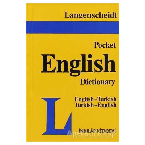 Langenscheidt Pocket English Dictionary English-Turkish / Turkish-English