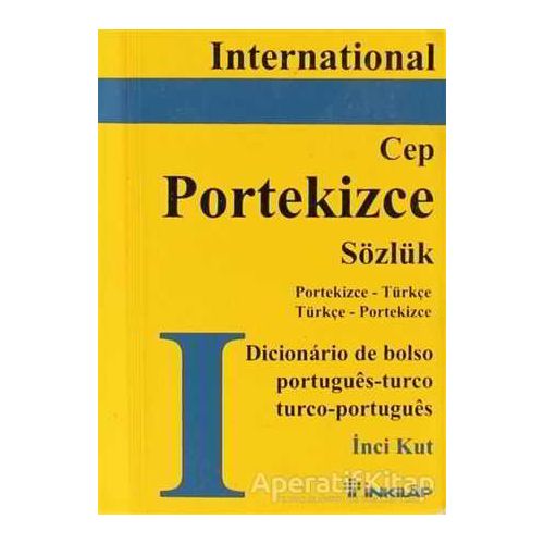 Portekizce Cep Sözlük - İnci Kut - İnkılap Kitabevi