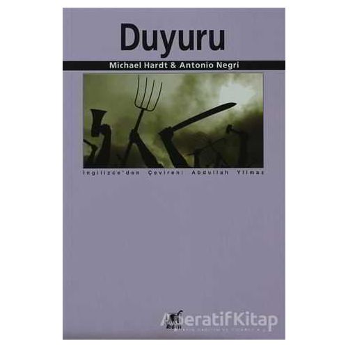 Duyuru - Michael Hardt - Ayrıntı Yayınları