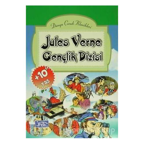 Dünya Çocuk Klasikleri Jules Verne Gençlik Dizisi 10 Kitap Takım