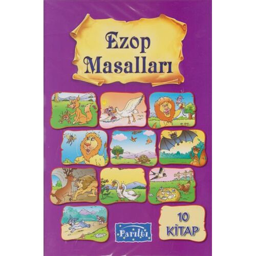 Ezop Masalları 10 Kitap Takım Parıltı Yayıncılık