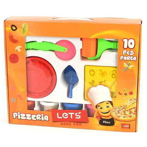 Lets Pizza Seti Oyun Hamuru L8460
