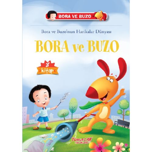Bora ve Buzo Hikaye Serisi Set (8 Kitap) - Yumurcak Yayınları