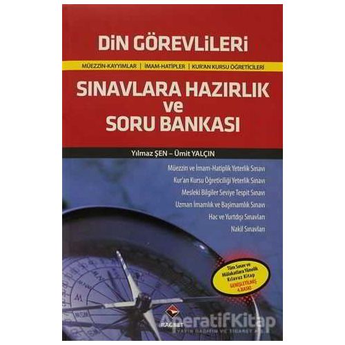 Din Görevlileri Sınavlara Hazırlık ve Soru Bankası - Ümit Yalçın - Rağbet Yayınları