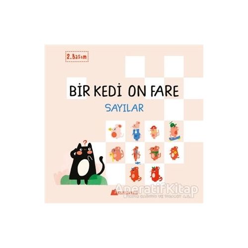 Bir Kedi On Fare - Sayılar - Duygu Yardımcı - Kumdan Kale