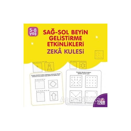 Sağ-Sol Beyin Geliştirme Etkinlikleri Zeka Kulesi - Kolektif - Halk Kitabevi