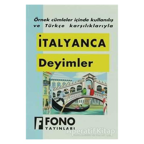 İtalyanca Deyimler - Kolektif - Fono Yayınları