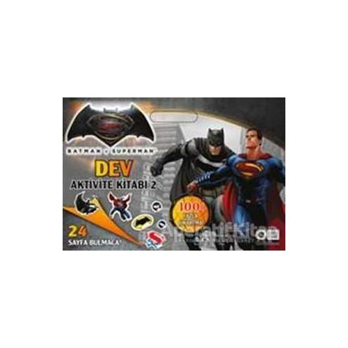 Batman ve Superman Dev Aktivite Kitabı 2 - Kolektif - Artemis Yayınları