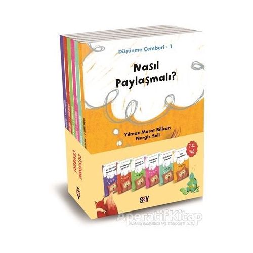 Düşünme Çemberi Seti (6 Kitap Takım) - Nergis Seli - Say Çocuk