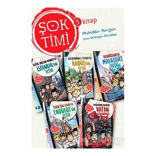 Şok Timi Seti (5 Kitap Takım) - Muhiddin Yenigün - Uğurböceği Yayınları