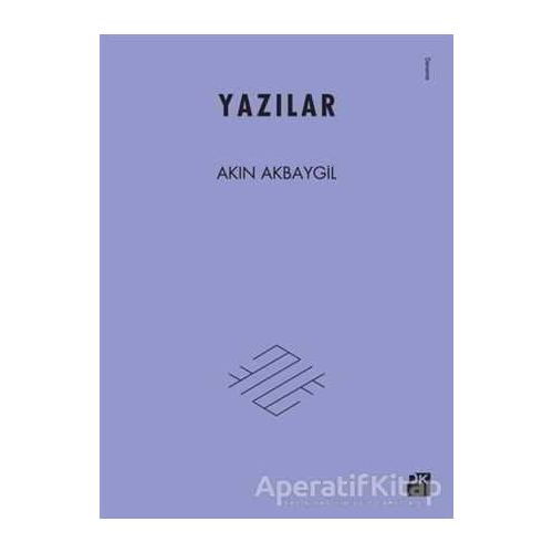 Yazılar - Akın Akbaygil - Doğan Kitap