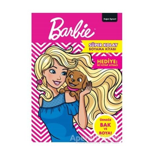 Barbie Süper Kolay Boyama Kitabı - Kolektif - Doğan Egmont Yayıncılık